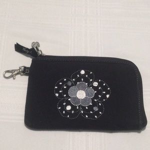 thirty-one Black Wristlet W/out Strap VGC